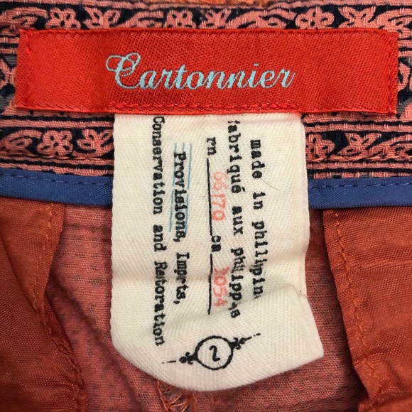 Anthro Cartonnier High Rise Side Button Shorts - Picture 5 of 5